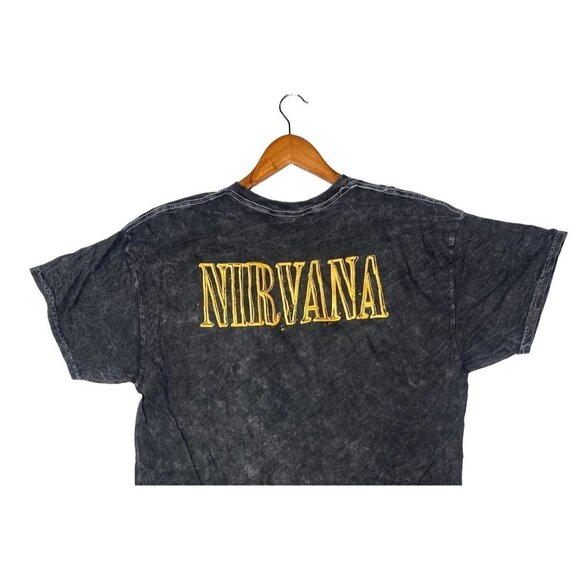Vintage Style Nirvana Serve The Servants Short Sleeve Crew Neck T Shirt XL Black - Picture 6 of 12